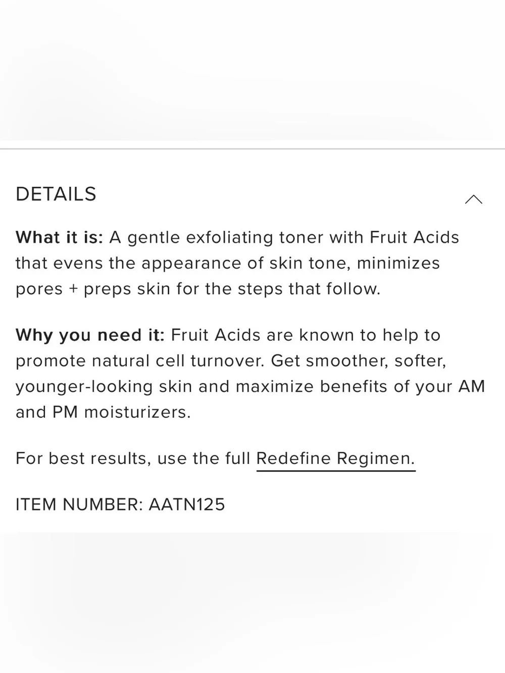 New Rodan + Fields Redefine Pore Refining Toner